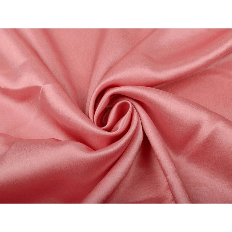 Tangerine viscose modal satin weave fabric ~ 44" wide.(109)
