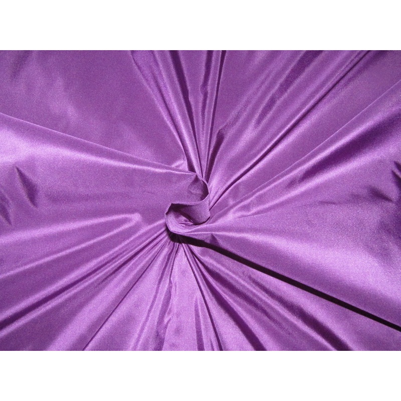 100% Pure Silk Taffeta 32 MOMME Purple color 54" wide TAF320