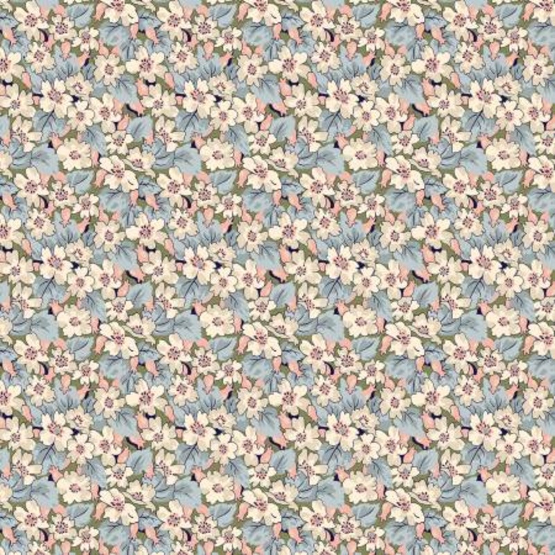 Summerset Hedgerow in Woodland Blues