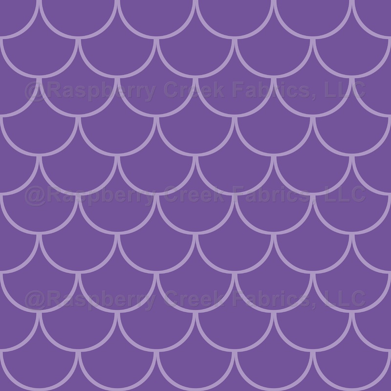 Purple Mermaid Scales, Fish Scales, Dragon Scales, Arch Pattern