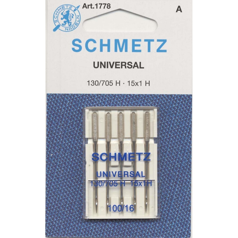 Schmetz Universal Machine Needle Size 16/100 # 1778