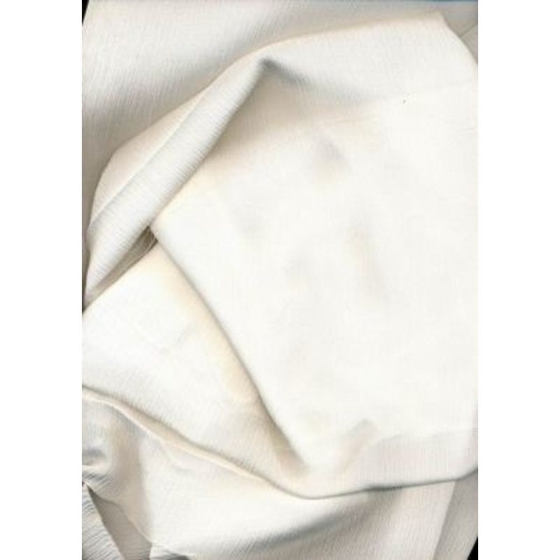 16 mm silk crepe chiffon 44" Natural