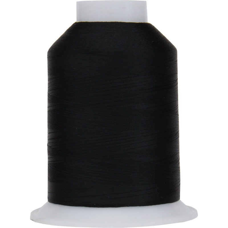 Bobbin Thread - 60wt Black - 5000 Meters