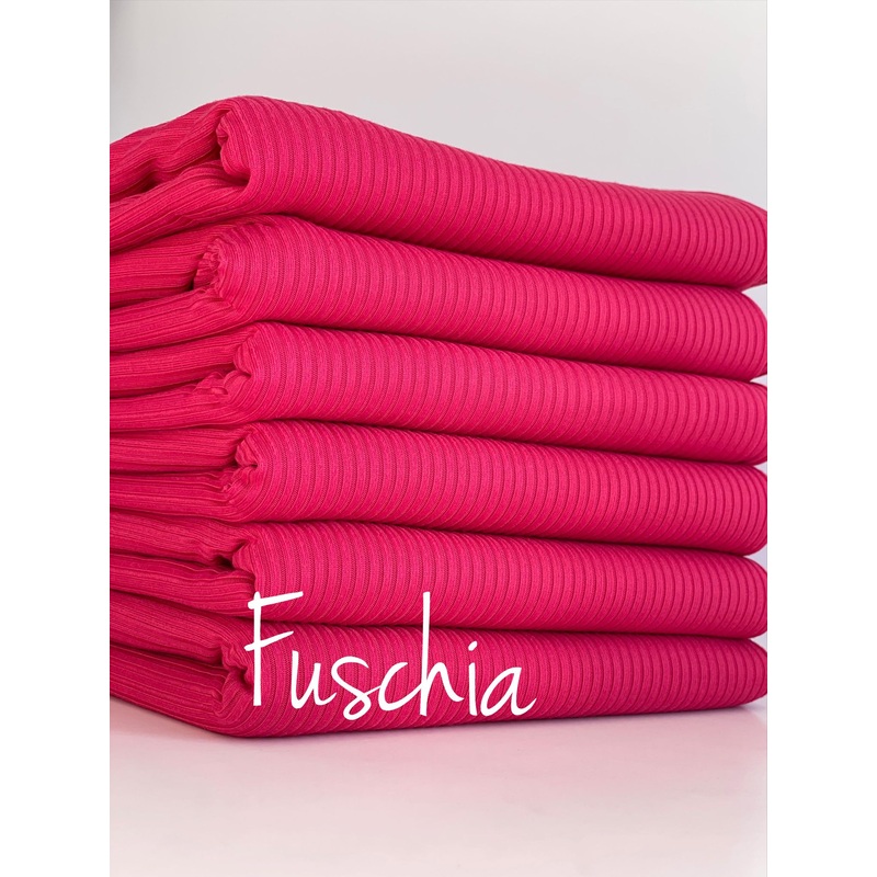 z.(4X2 RIB) FUSCHIA
