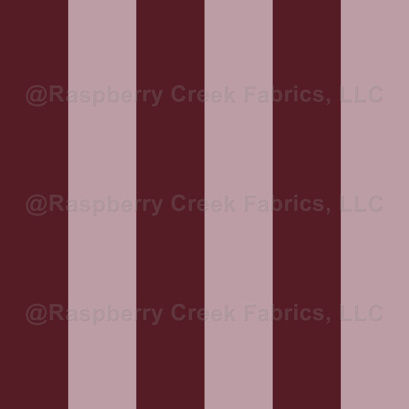 Sangria & Medium Grayish Pink Stripes