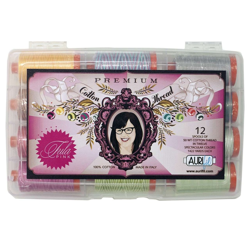 Tula Pink Premium Collection 12 Large Spools 50wt Cotton
