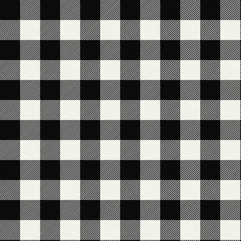Black Buffalo Check