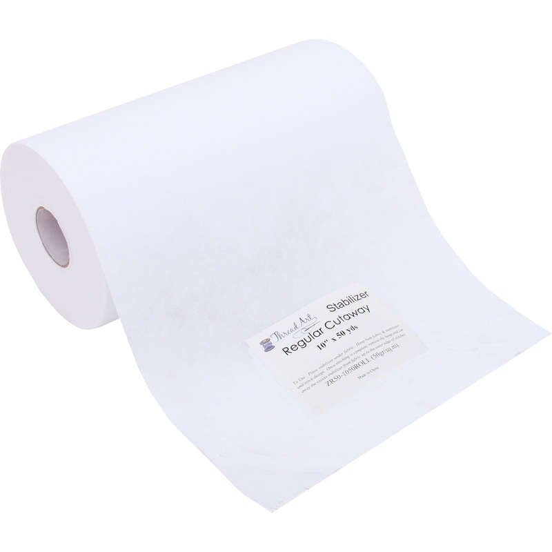 Regular Cutaway Embroidery Stabilizer - 10 inch 50 yd roll