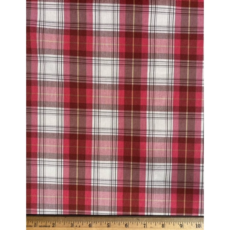 Red Blends Plaid