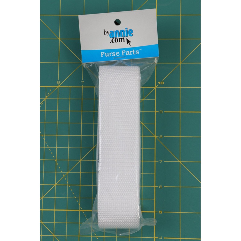 Strapping- 1-1/2in x 3 yd-white # SUP16415W3YD- Special Order