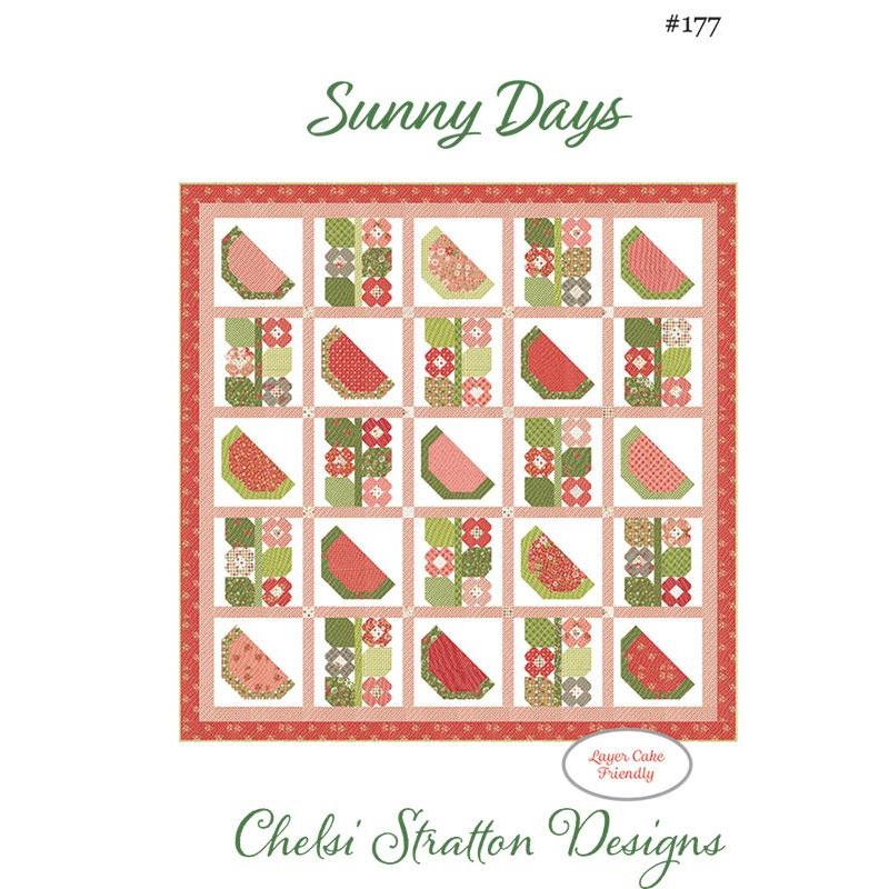 Sunny Days Quilt Pattern by Chelsi Stratton Designs