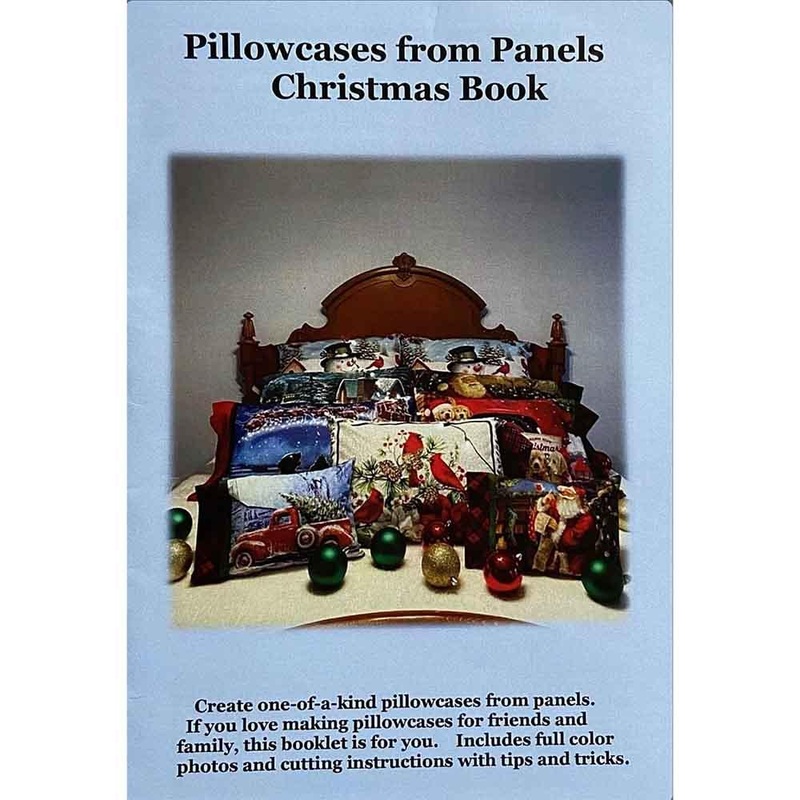 Pillowcases from Panels Christmas Pattern - J. Minnis Designs
