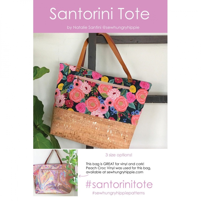 sewhungryhippie - Santorini Tote by Natalie Santini