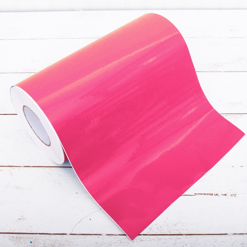 Permanent Vinyl Adhesive Blush - 12" Wide One Yard Roll