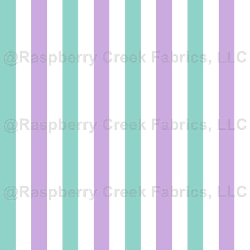 Purple and Aqua Stripes