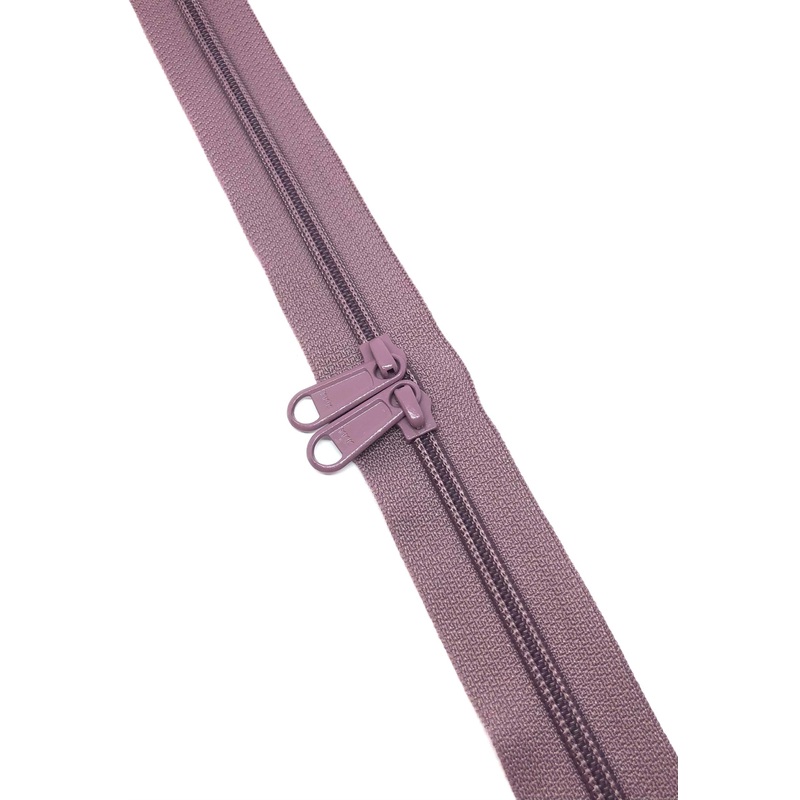 YKK Nylon No.5 Zip Chain - Dusky Lilac - Colour No 206