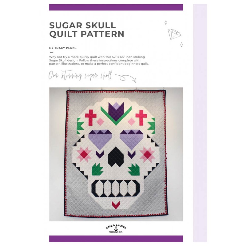 Sugar Skull Quilt Pattern