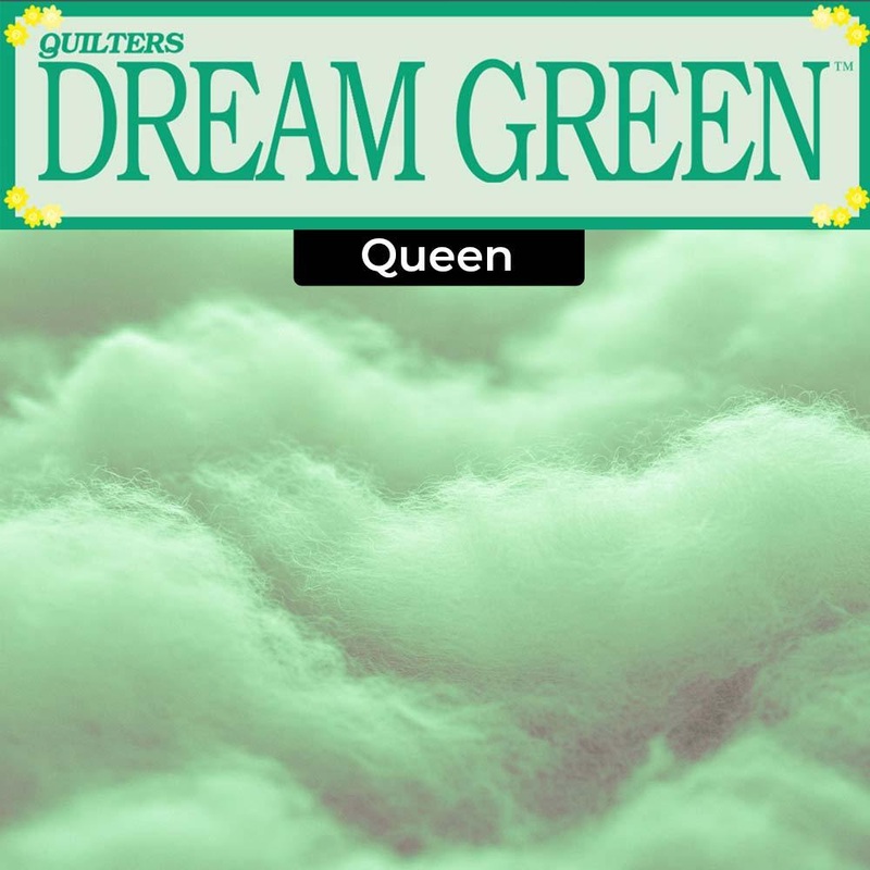 Quilters Dream - Dream Green - Made 100% From Recycled Bottles - Select - 108" x 93" - Queen