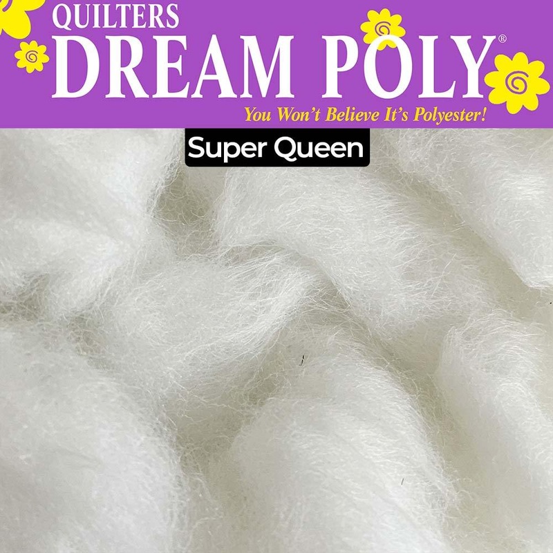 Quilters Dream - Dream Poly - Deluxe - 121" x 93" - Super Queen