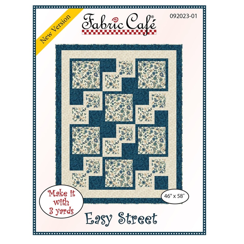 Easy Street 3 Yard Quilt Pattern 92023-01 Sku: 65178