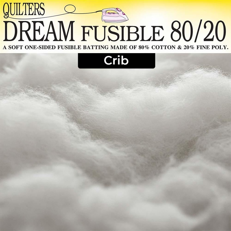 Quilters Dream - Fusible 80/20 - 60" x 46" - Crib