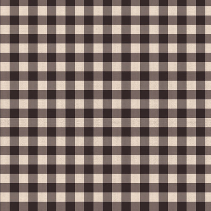 Picnic Wovens by Suzy Quilts : Gingham in Licorice PWOV-6005