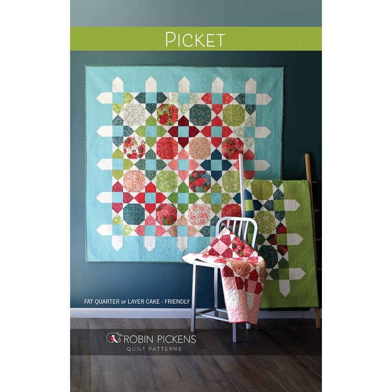 Picket Quilt Pattern by Robin Pickens