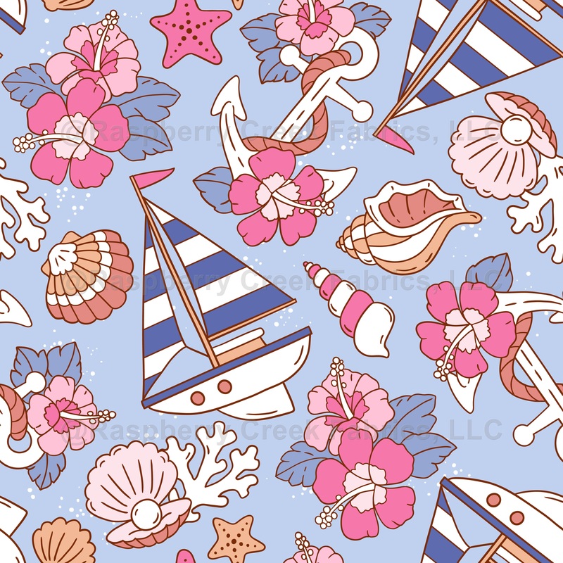 Summer Sailing Cruise by MirabellePrint / Sky Background