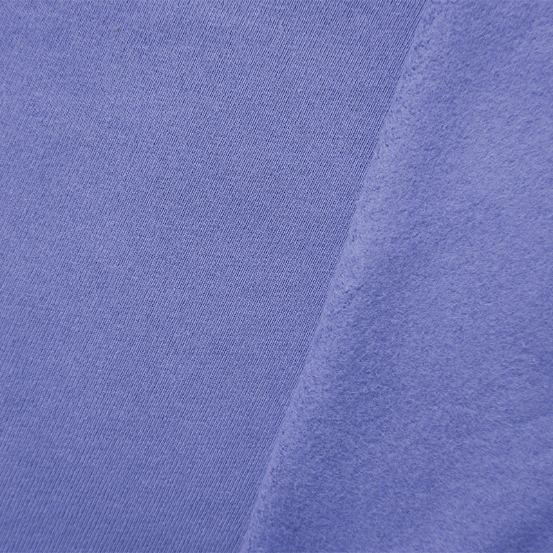 Periwinkle 18 oz. Cotton Heavy Sweatshirt Fleece Knit Fabric