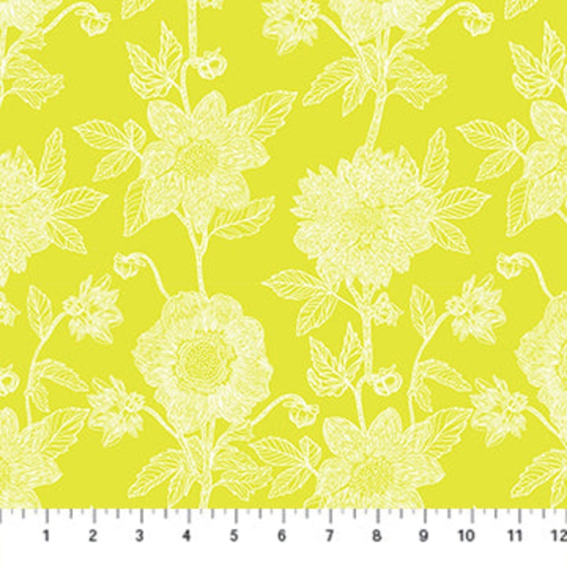 Silhouette - Stitched Dahlia in Sun