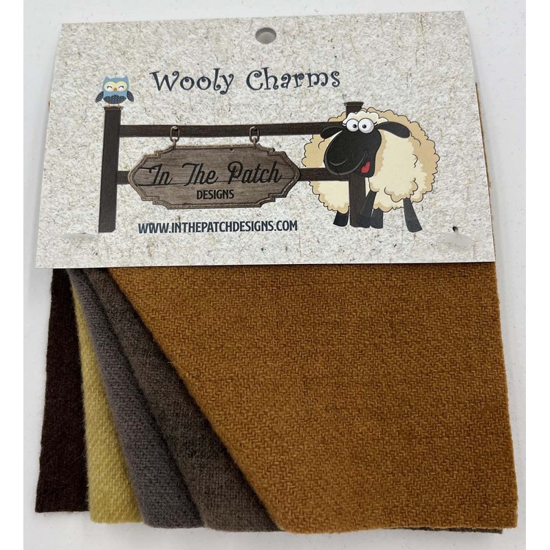 Wooly Charms 5in x 5in Critter 5ct # WC60454- Special Order