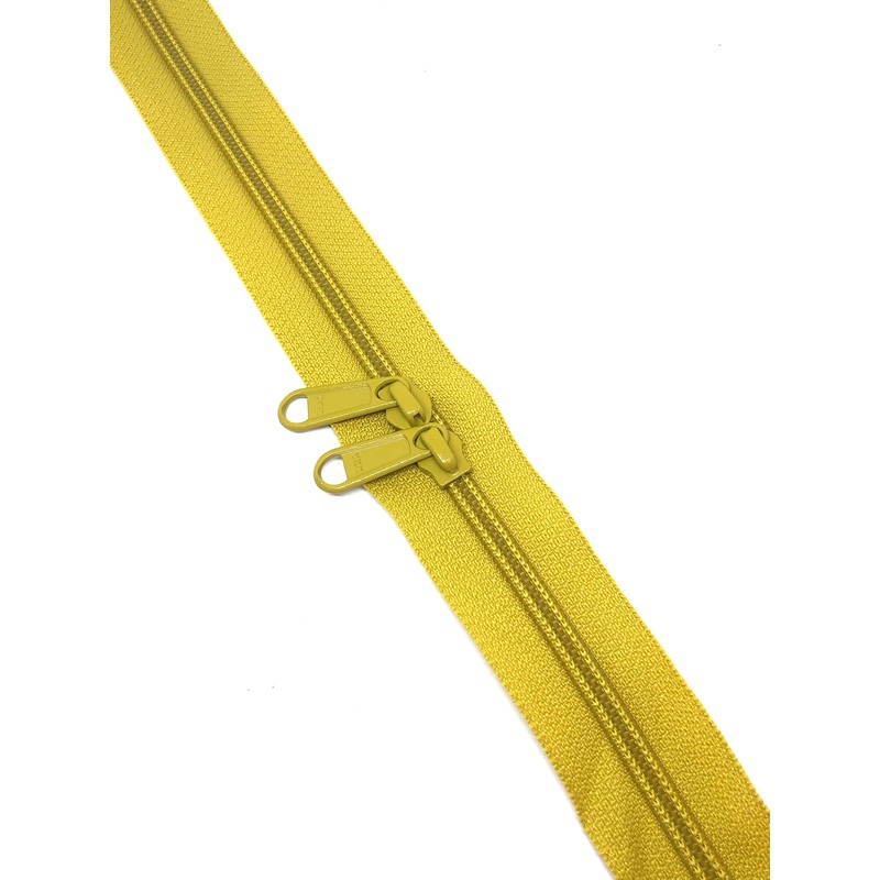 YKK Nylon No.5 Zip Chain - Mustard - Colour No 001