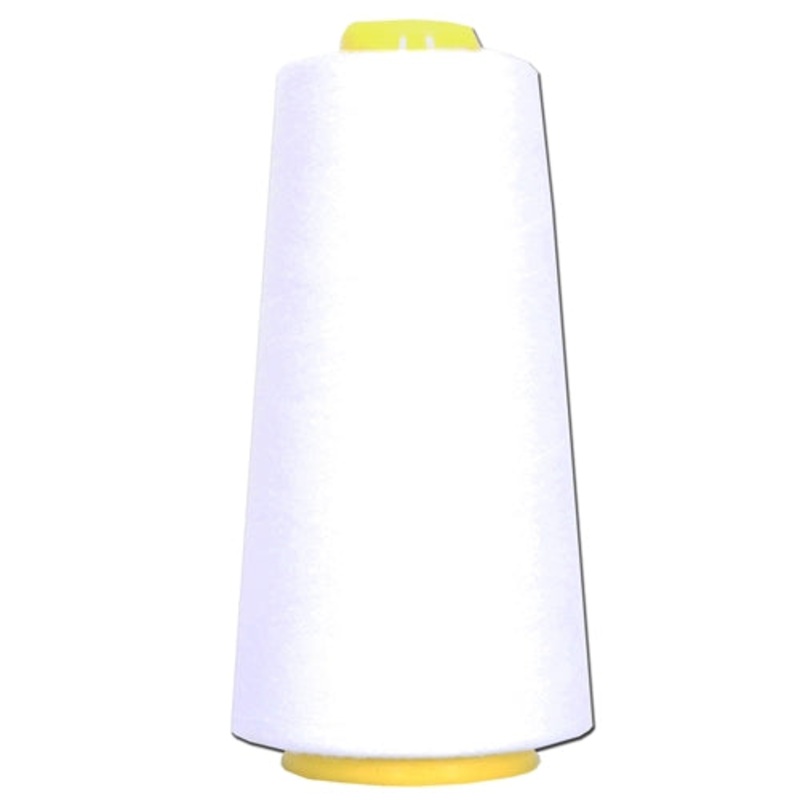 Polyester Serger Thread - White 101 - 2750 Yards