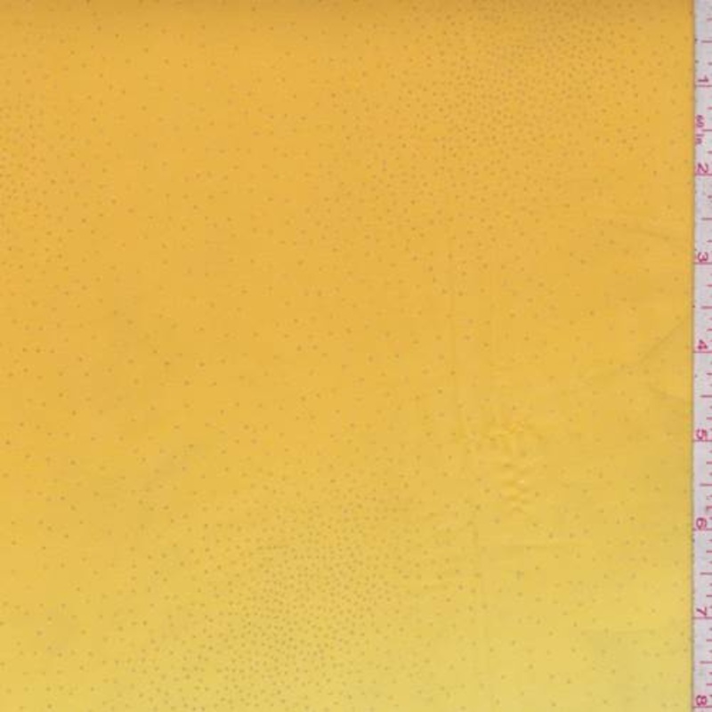 1 1/4 YD PC-Ombre Yellow Sparkle Chiffon Fabric