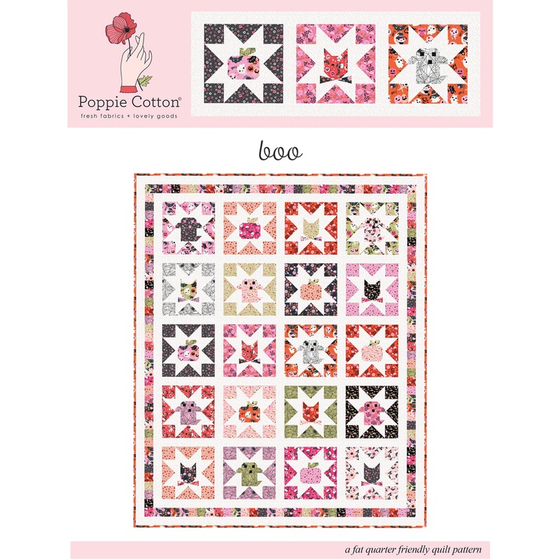 Boo Quilt Pattern by Poppie Cotton - Special Order
