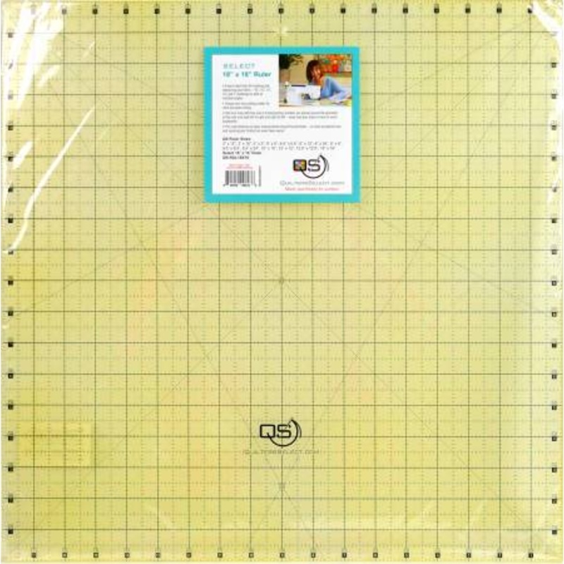 QuiltSmart Quilting Ruler 18in x 18in