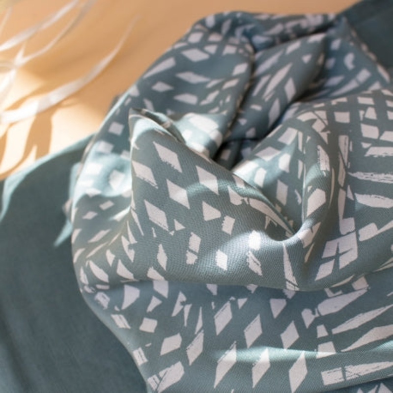 Shade in Cactus | Rayon Viscose Fabric