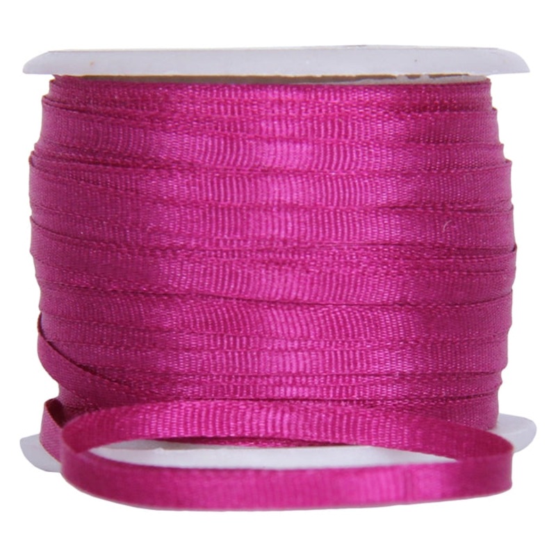 Silk Ribbon 2mm Mulberry x 10 Meters No. 568