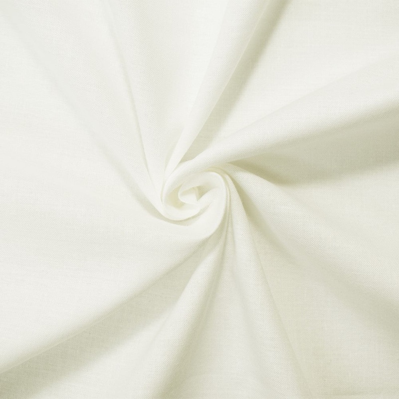 White Cotton Solid Quality Quilting Woven 25 YD Bolt Fabric