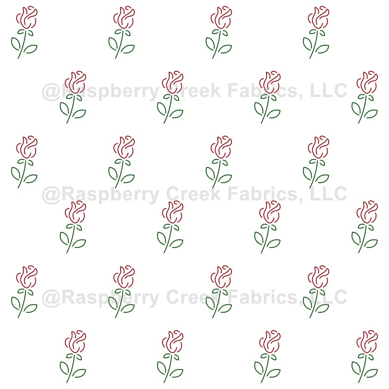 Red Roses, Pattern Of Roses, Flowers