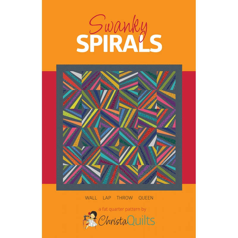Swanky Spirals Quilt Pattern # CQI137