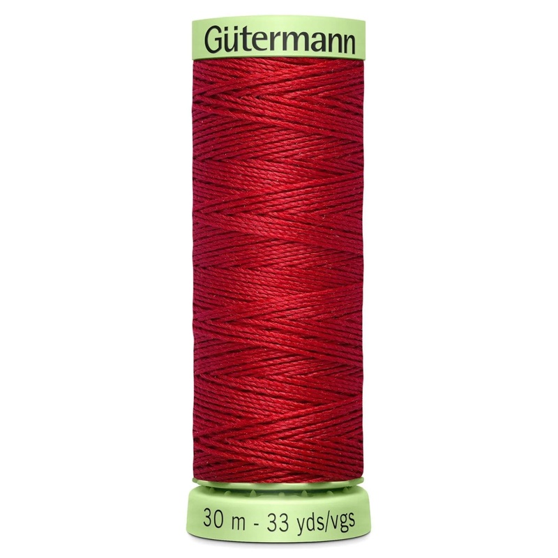 Gutermann Top Stitch - All Polyester Sewing Thread - 30m/33yds - 46 - Ruby Red