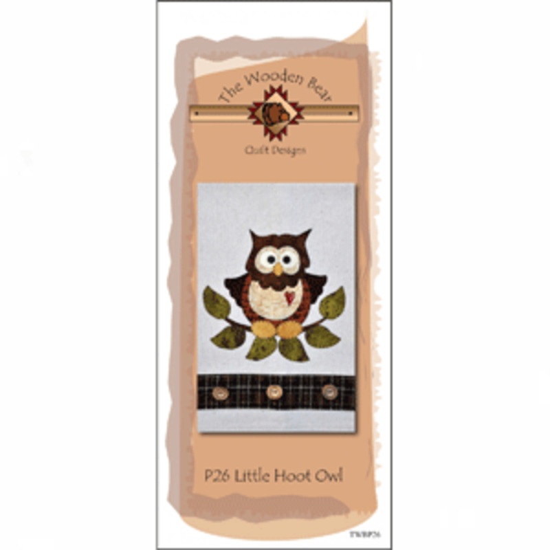 Patternlet Little Hoot Owl Pattern TWBP26 Sku: 60476