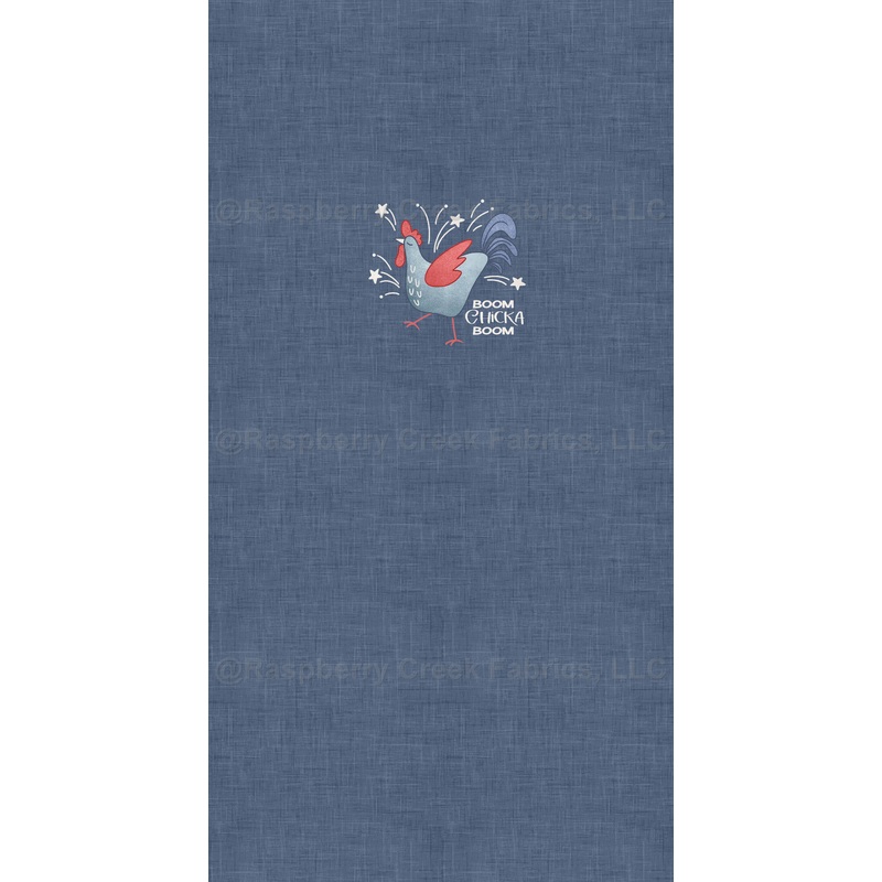 Yankee Doodle Panel- Boom Chicka Boom