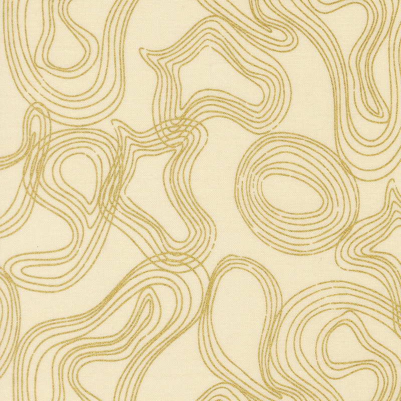 Sunlit Ruins by Jessica Rose : Shadow Grove Metallic Cream 38164 11M