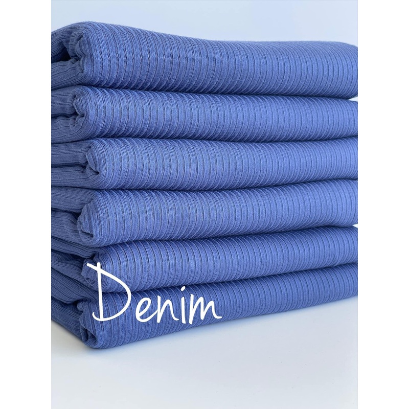 z.(4X2 RIB) DENIM
