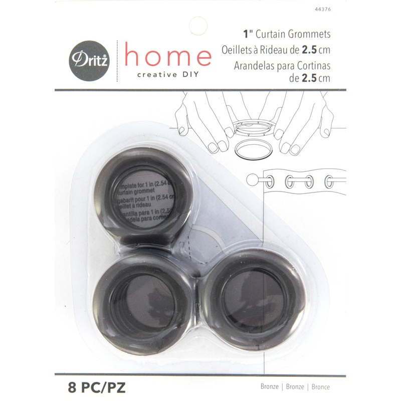 1" Curtain Grommets, 8 SET 44372 Sku: 64562
