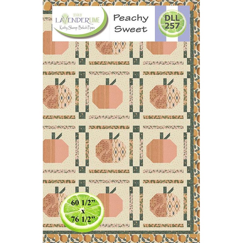 Peachy Sweet Quilt Pattern by Lavender Lime