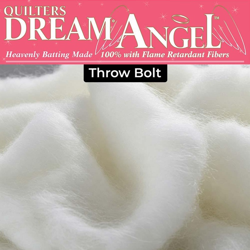 Quilters Dream - Dream Angel - Flame Retardant Fibers - Select - 60" x 15 Yards - Throw Bolt