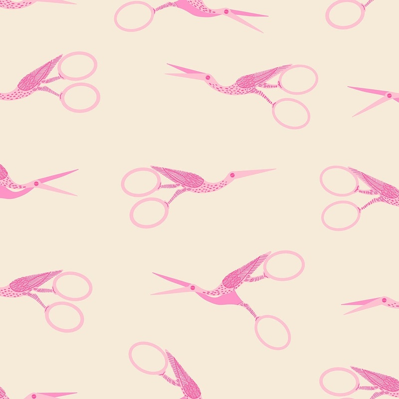 1-800-Notions by Ruby Star Society Collaborative : Stork Scissors Shell RS5216 11